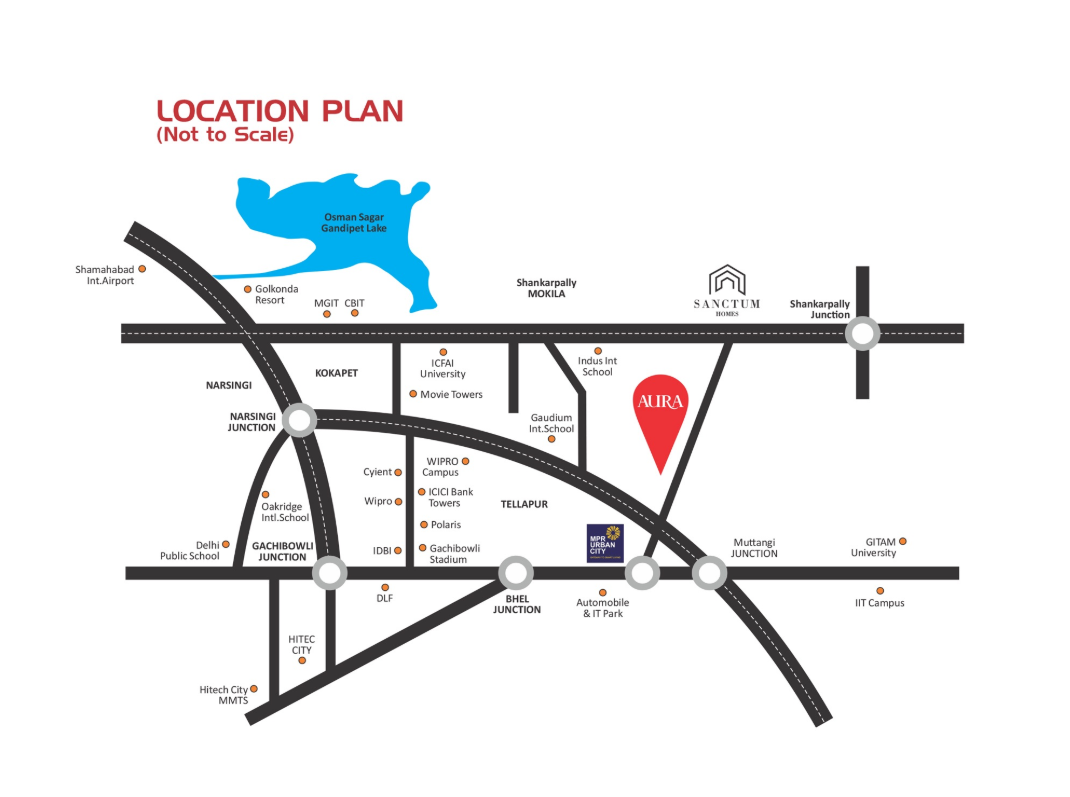 A Well-Connected Location Near Patancheru & ORR
